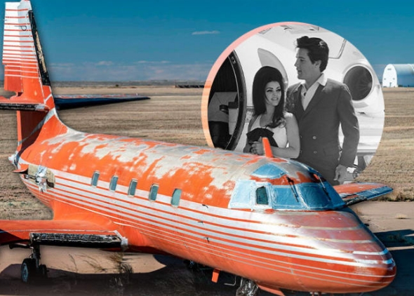 Elvis Presleys Privatflugzeug aus dem Jahr 1962 ist endlich verkauft worden – die Innenausstattung ist erstaunlich